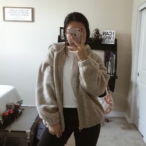 Cozy teddy bear sweater